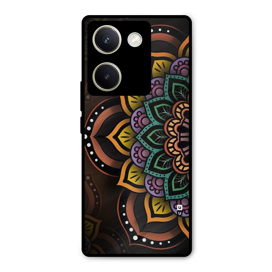 Mandala Artist Metal Back Case for Vivo Y200 Pro