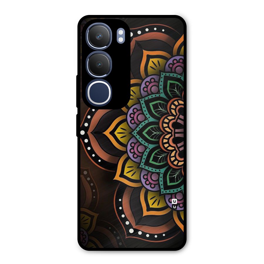 Mandala Artist Metal Back Case for Vivo Y29
