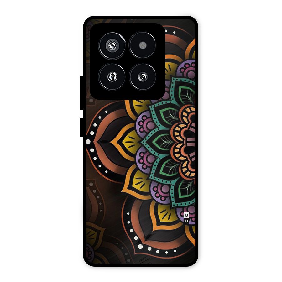 Mandala Artist Metal Back Case for Xiaomi 14 Pro