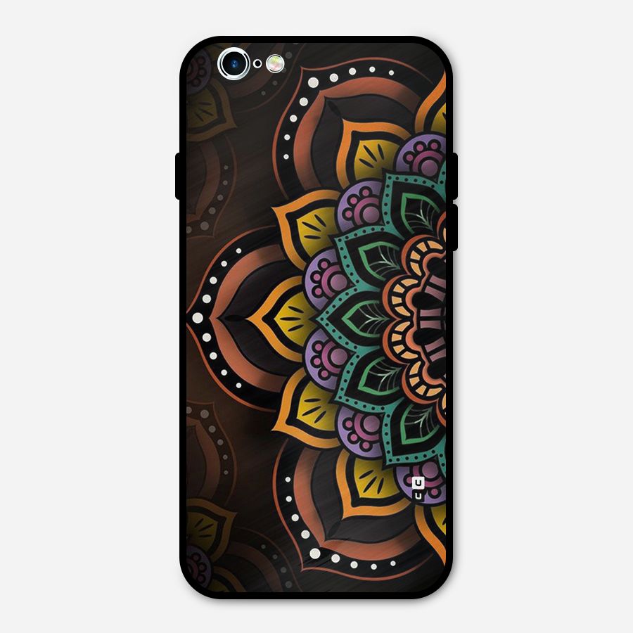 Mandala Artist Metal Back Case for iPhone 6 6s