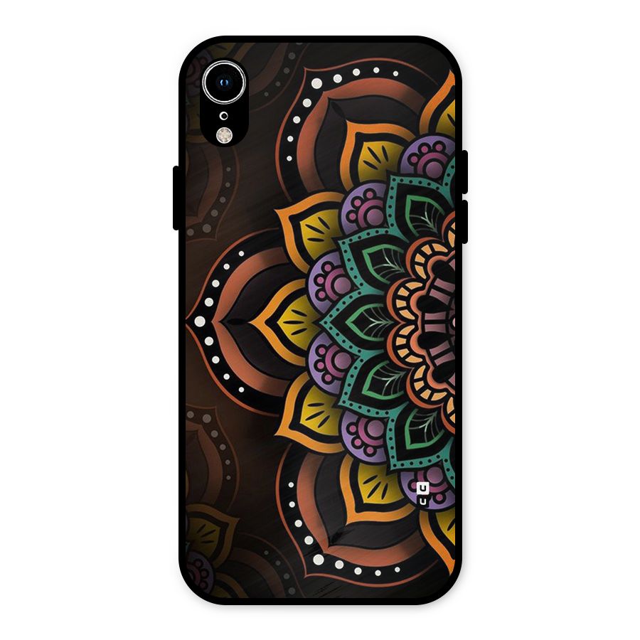 Mandala Artist Metal Back Case for iPhone XR