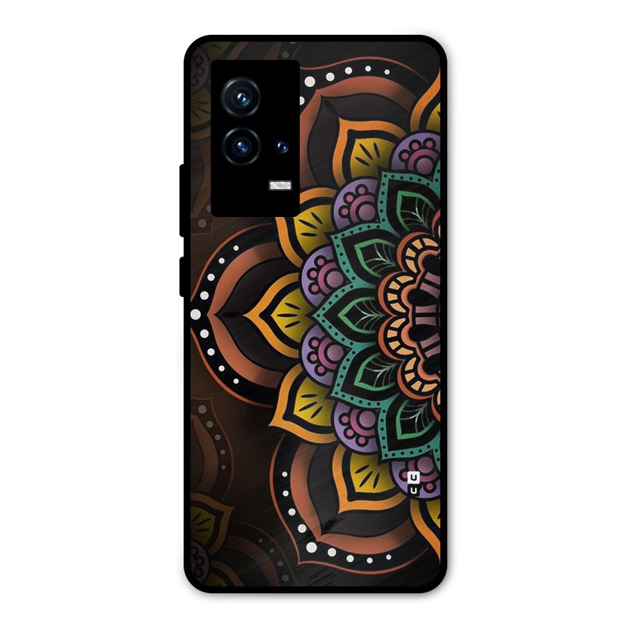 Mandala Artist Metal Back Case for iQOO 9 5G