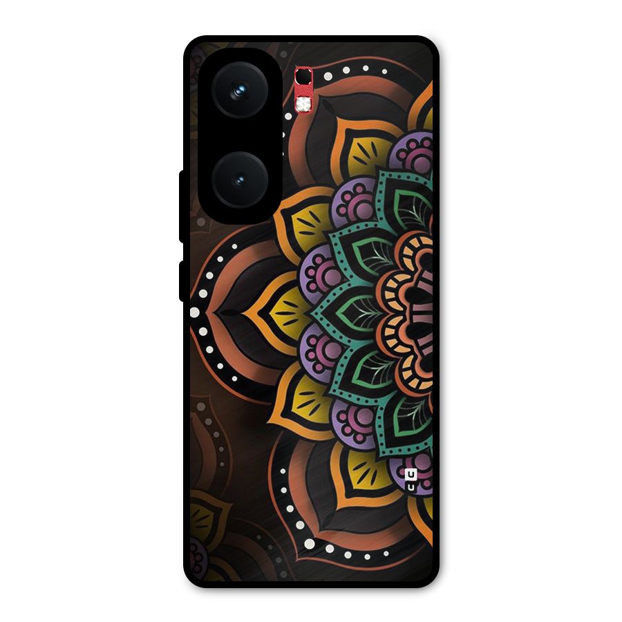 Mandala Artist Metal Back Case for iQOO Neo 9 Pro