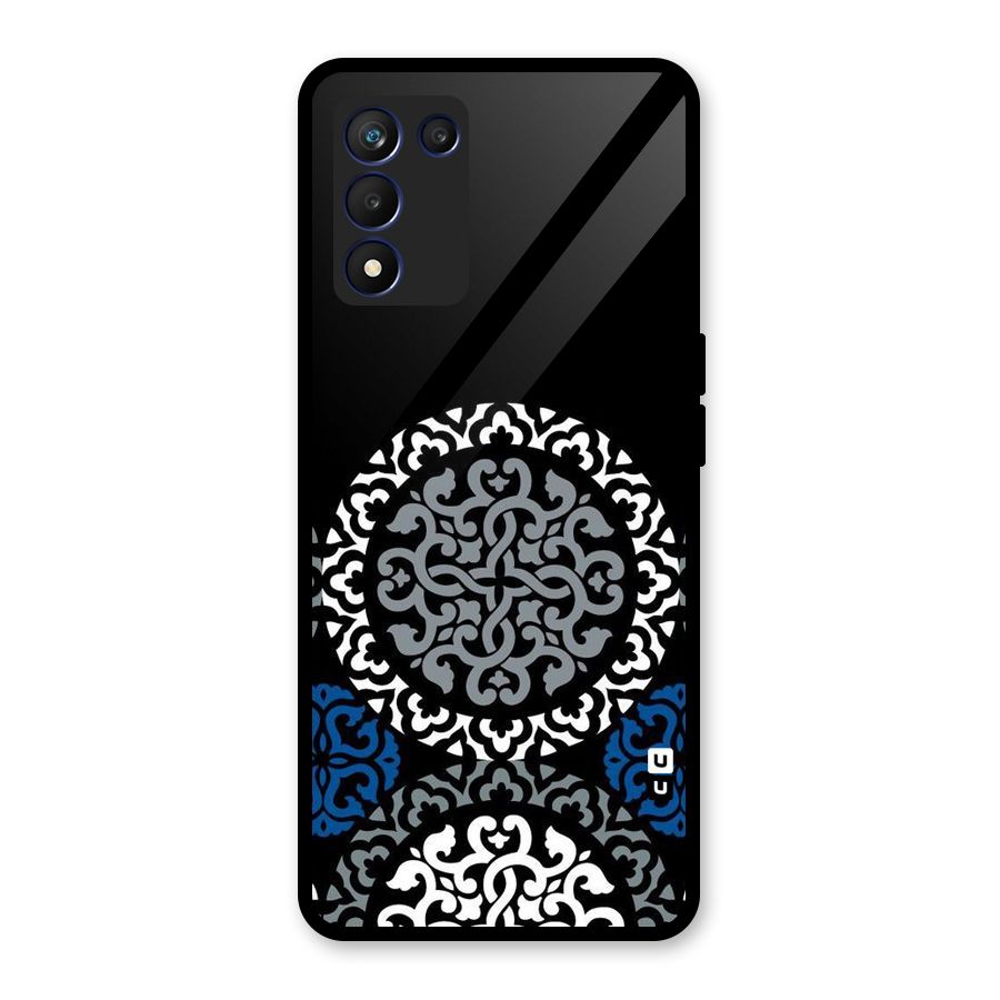 Mandala Circle Pattern Glass Back Case for Realme 9 5G Speed