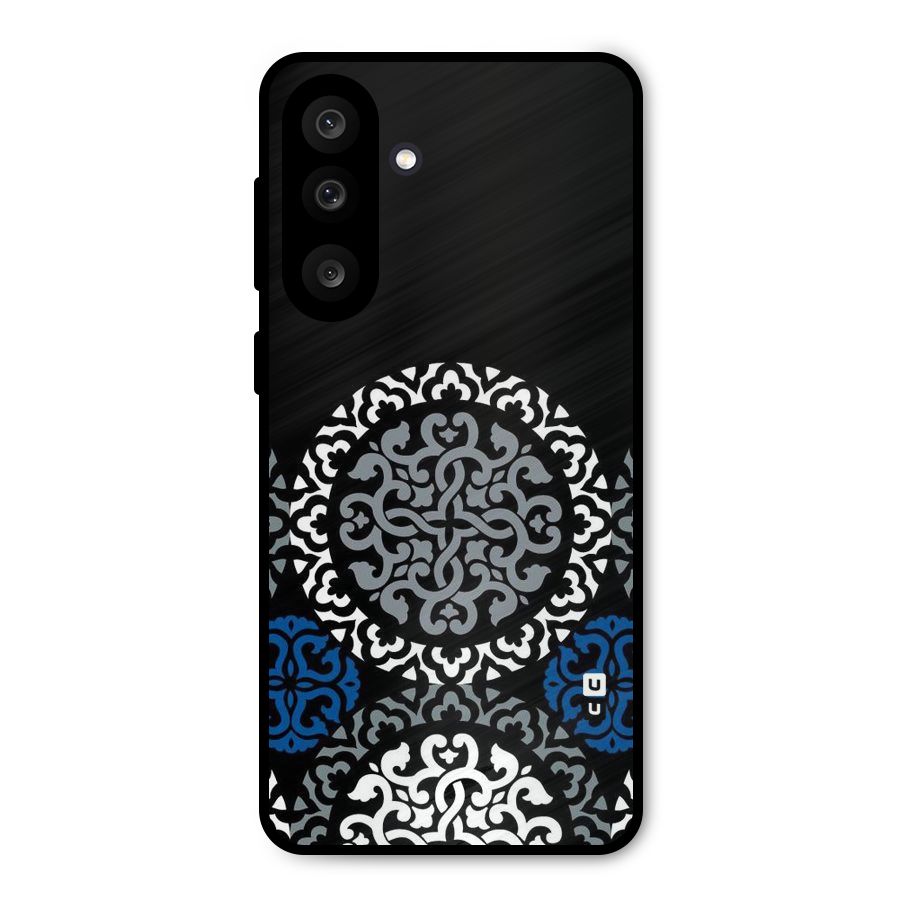 Mandala Circle Pattern Metal Back Case for Galaxy M56