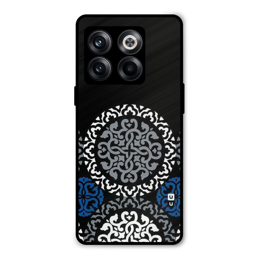 Mandala Circle Pattern Metal Back Case for OnePlus 10T