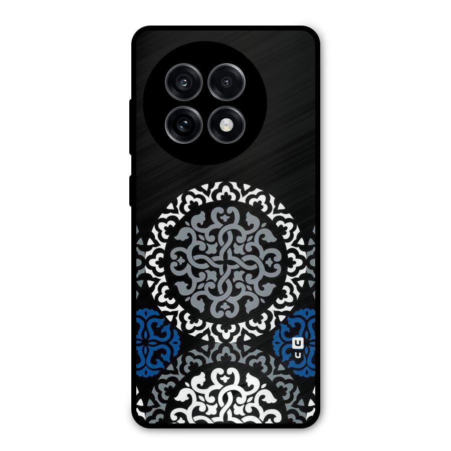 Mandala Circle Pattern Metal Back Case for OnePlus 13R