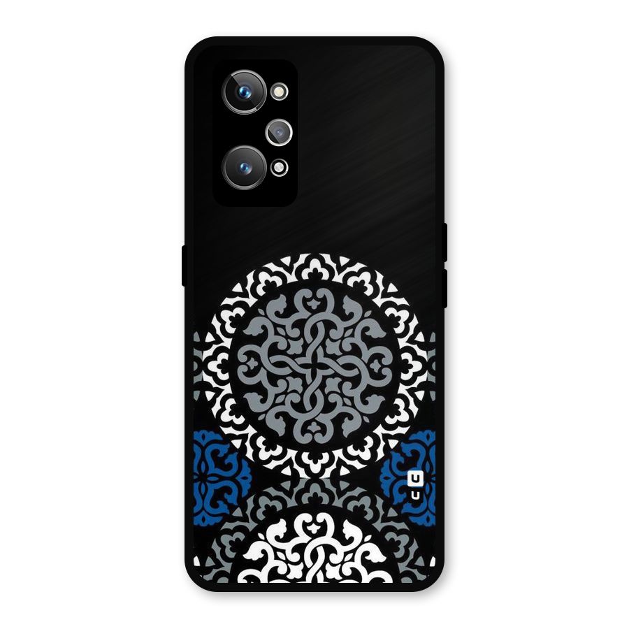 Mandala Circle Pattern Metal Back Case for Realme GT Neo 3T