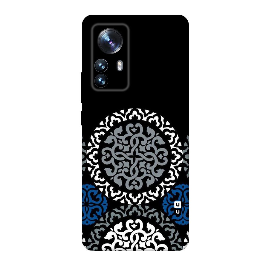 Mandala Circle Pattern Original Polycarbonate Back Case for Xiaomi 12 Pro