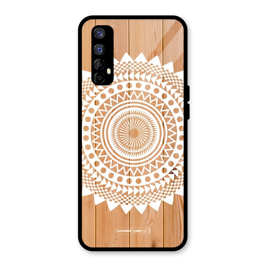 Mandala Design Glass Back Case for Realme Narzo 20 Pro