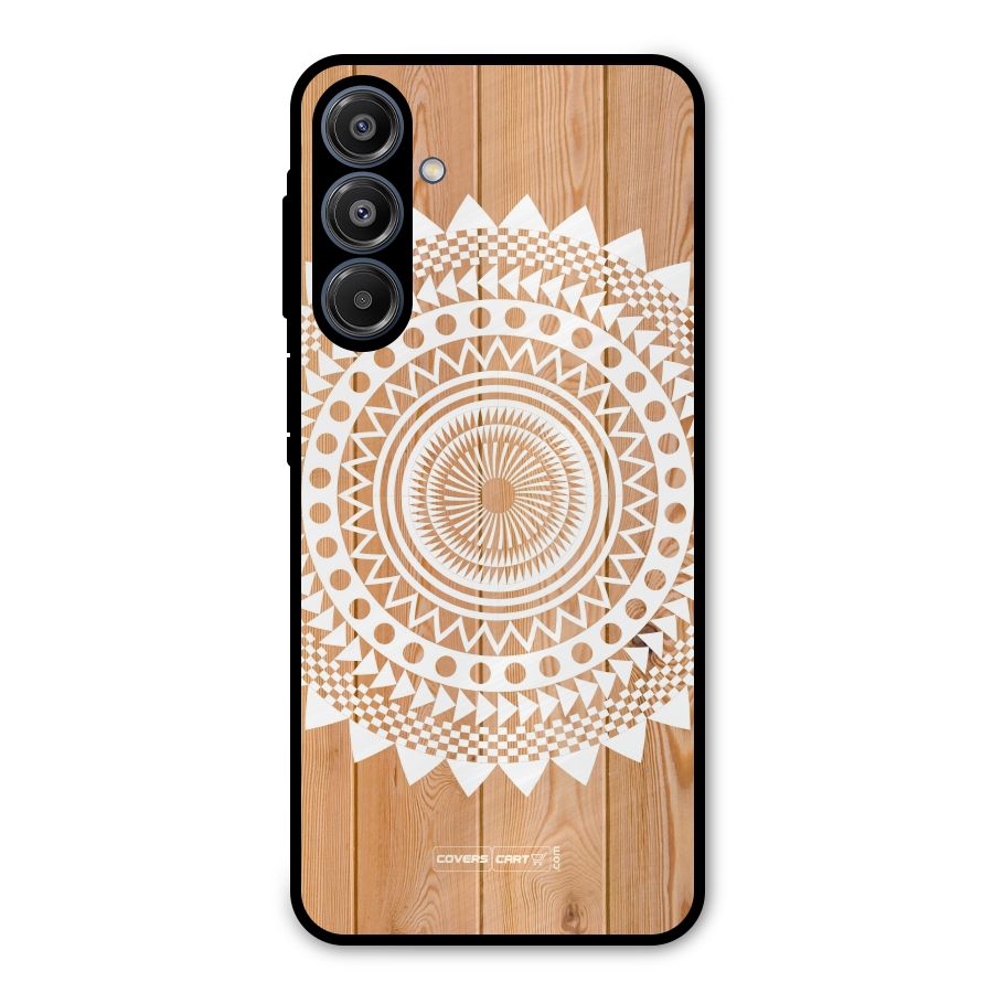 Mandala Design Metal Back Case for Galaxy A16 5G