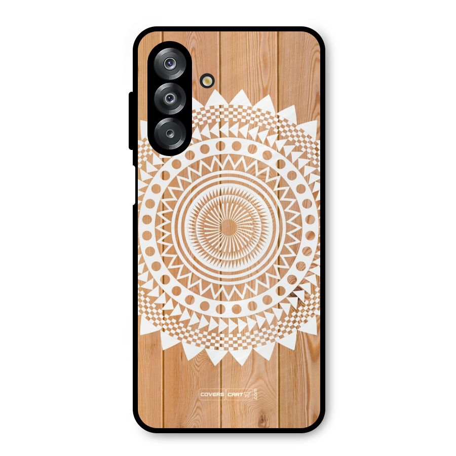 Mandala Design Metal Back Case for Galaxy A26