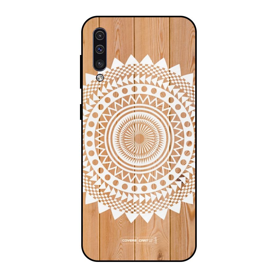 Mandala Design Metal Back Case for Galaxy A50s