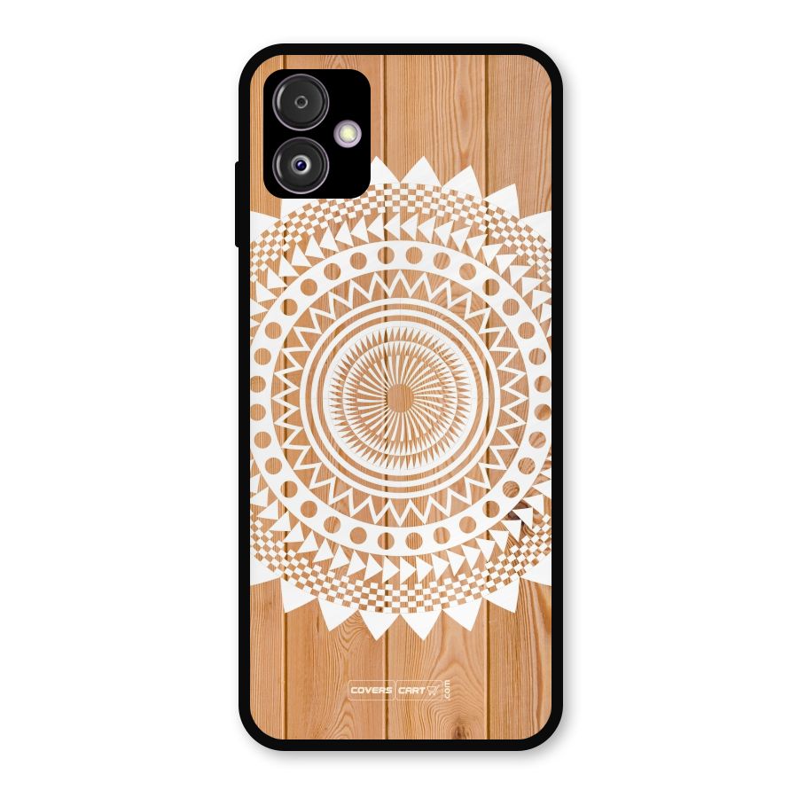 Mandala Design Metal Back Case for Galaxy F14