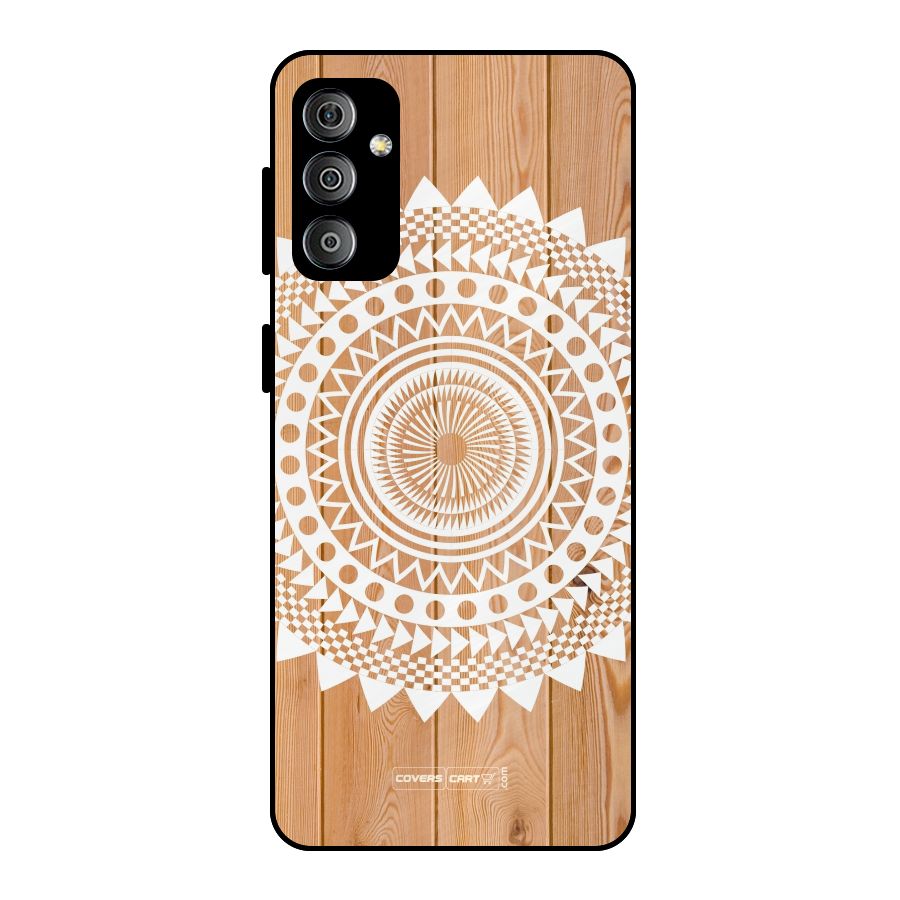 Mandala Design Metal Back Case for Galaxy F23
