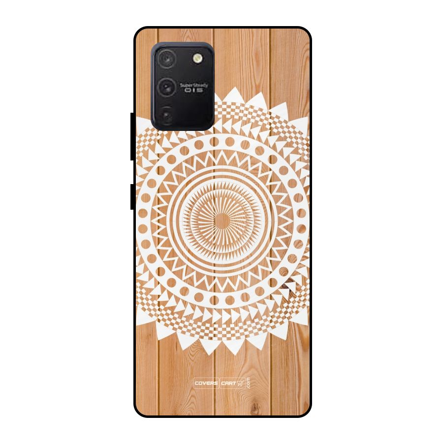 Mandala Design Metal Back Case for Galaxy S10 Lite