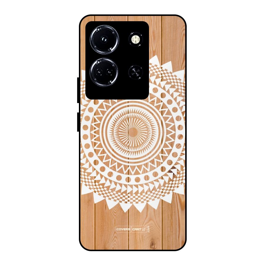 Mandala Design Metal Back Case for Infinix Note 30 5G