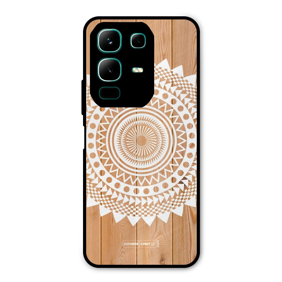 Mandala Design Metal Back Case for Infinix Note 50x