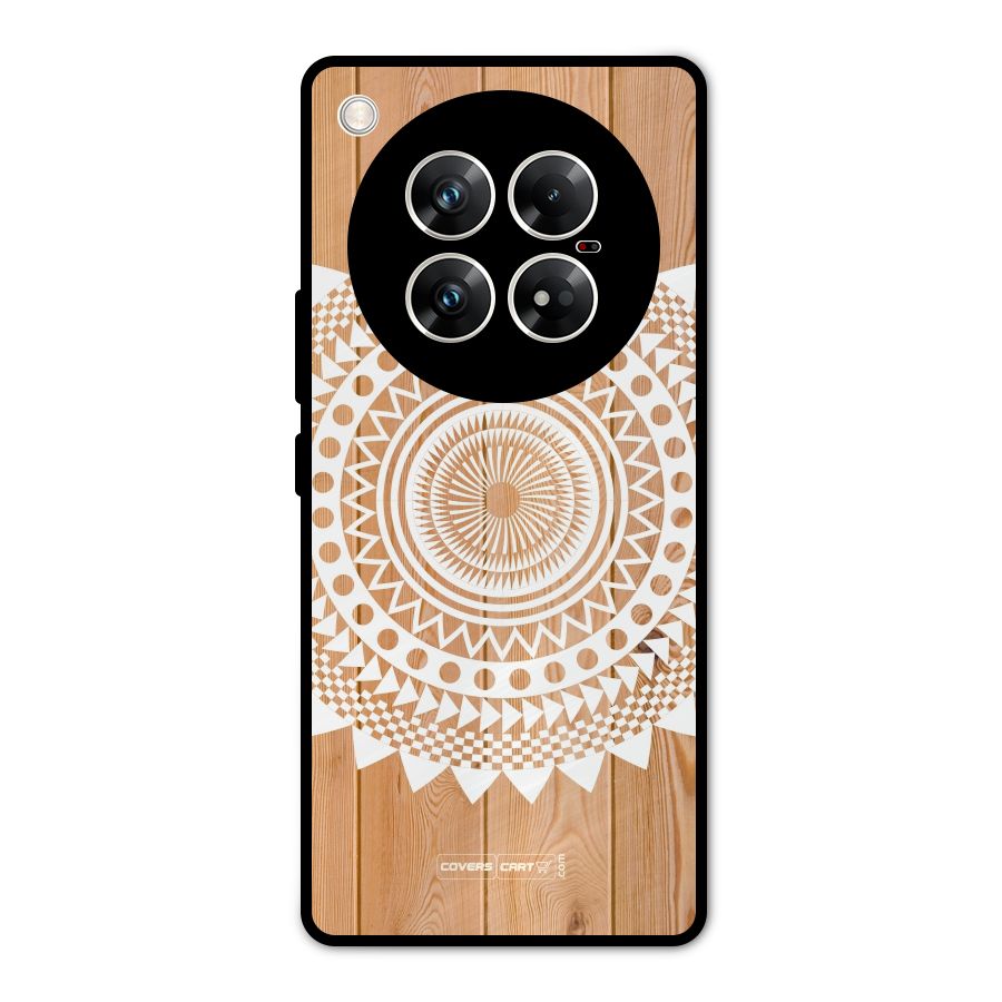 Mandala Design Metal Back Case for Infinix Zero 40 5G