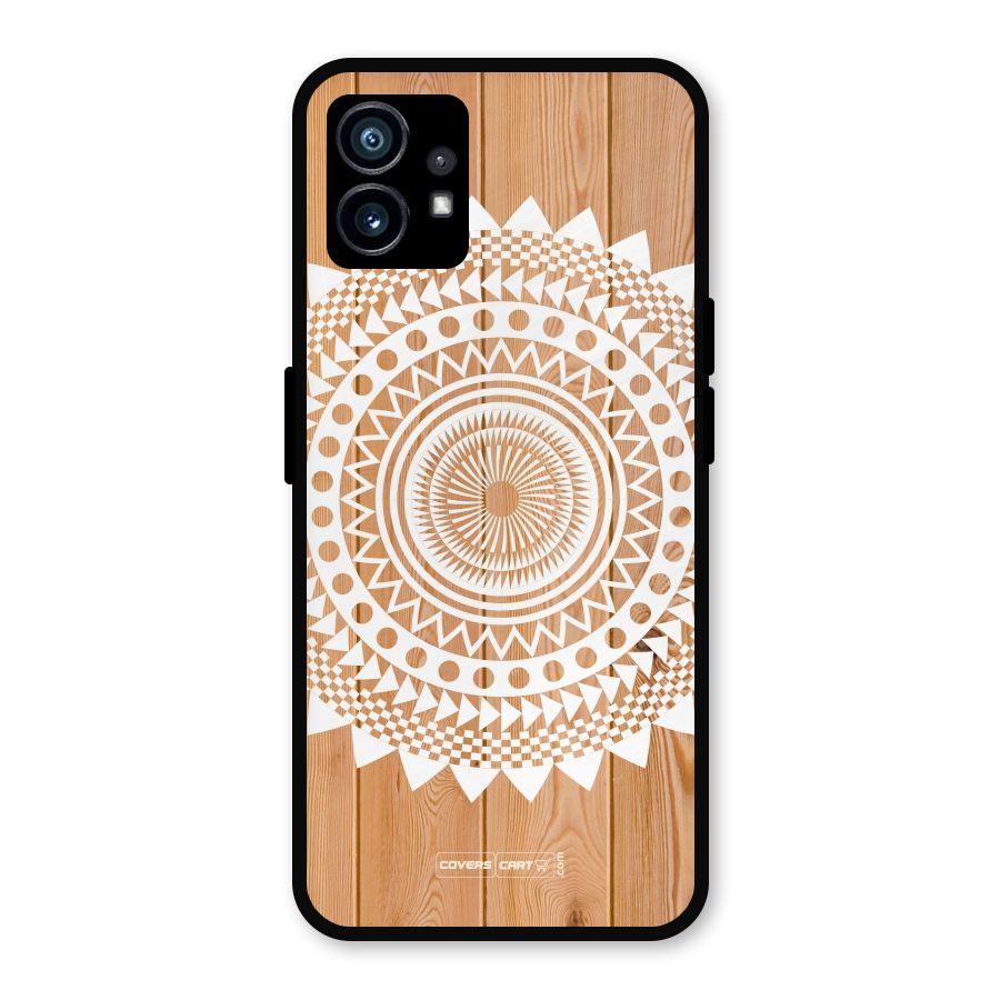 Mandala Design Metal Back Case for Nothing Phone 1