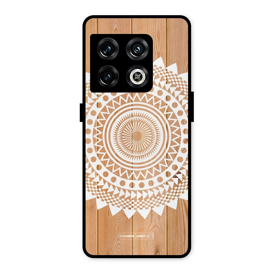 Mandala Design Metal Back Case for OnePlus 10 Pro 5G