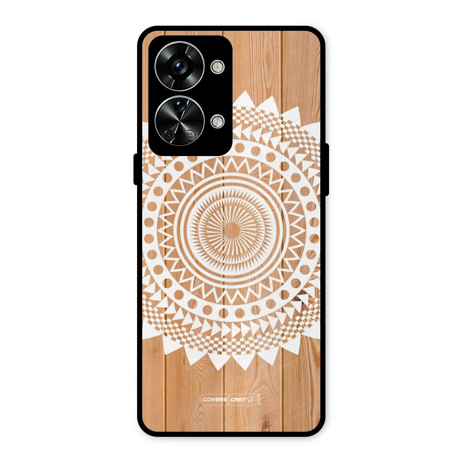 Mandala Design Metal Back Case for OnePlus Nord 2T