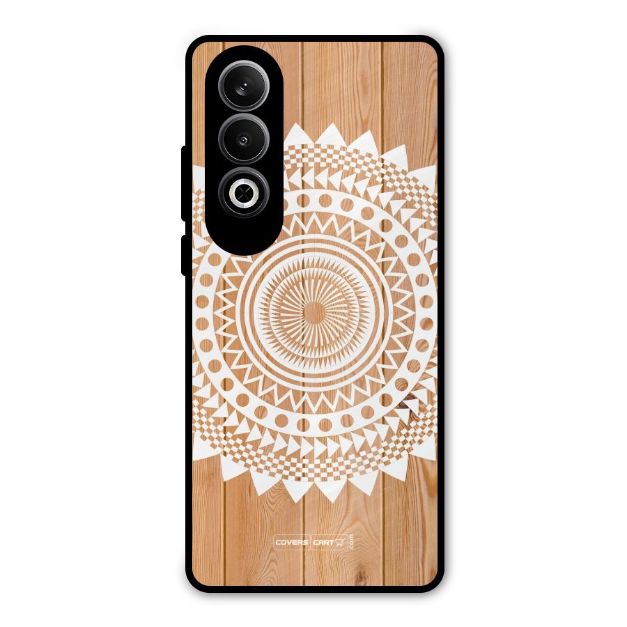 Mandala Design Metal Back Case for OnePlus Nord CE4