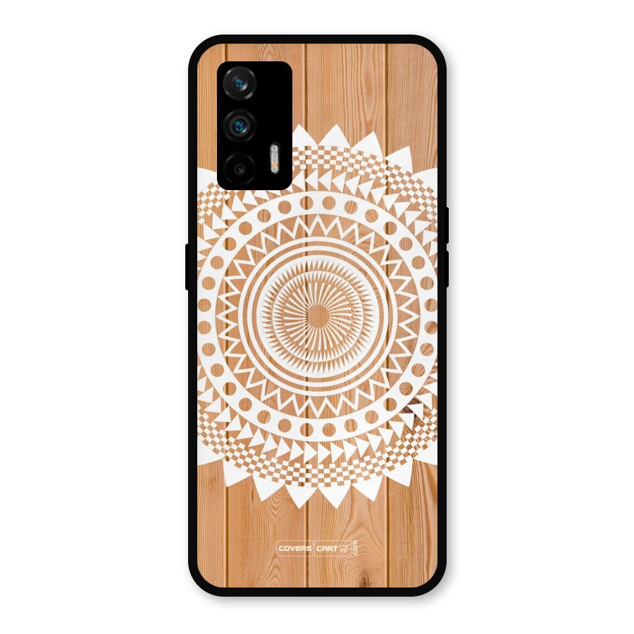 Mandala Design Metal Back Case for Realme GT 5G