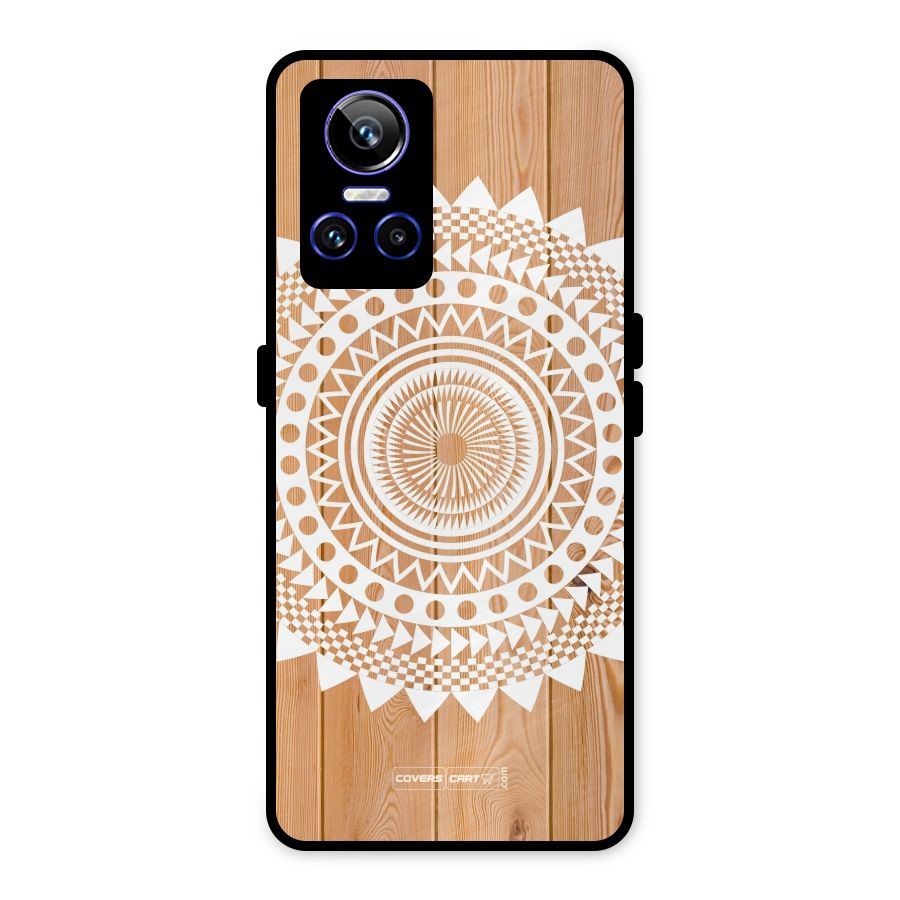 Mandala Design Metal Back Case for Realme GT Neo 3