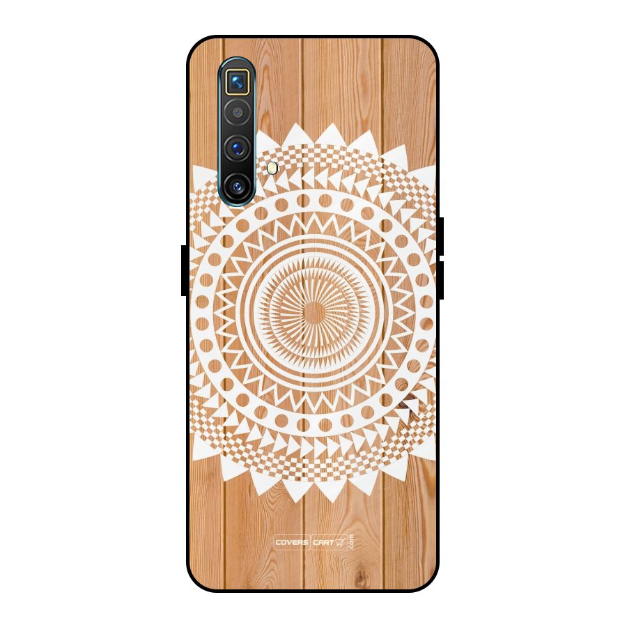 Mandala Design Metal Back Case for Realme X3