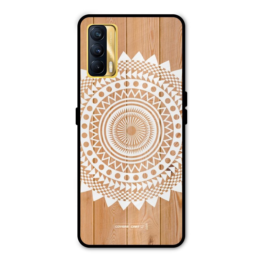 Mandala Design Metal Back Case for Realme X7