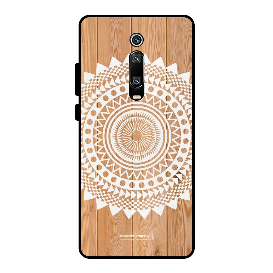 Mandala Design Metal Back Case for Redmi K20 Pro