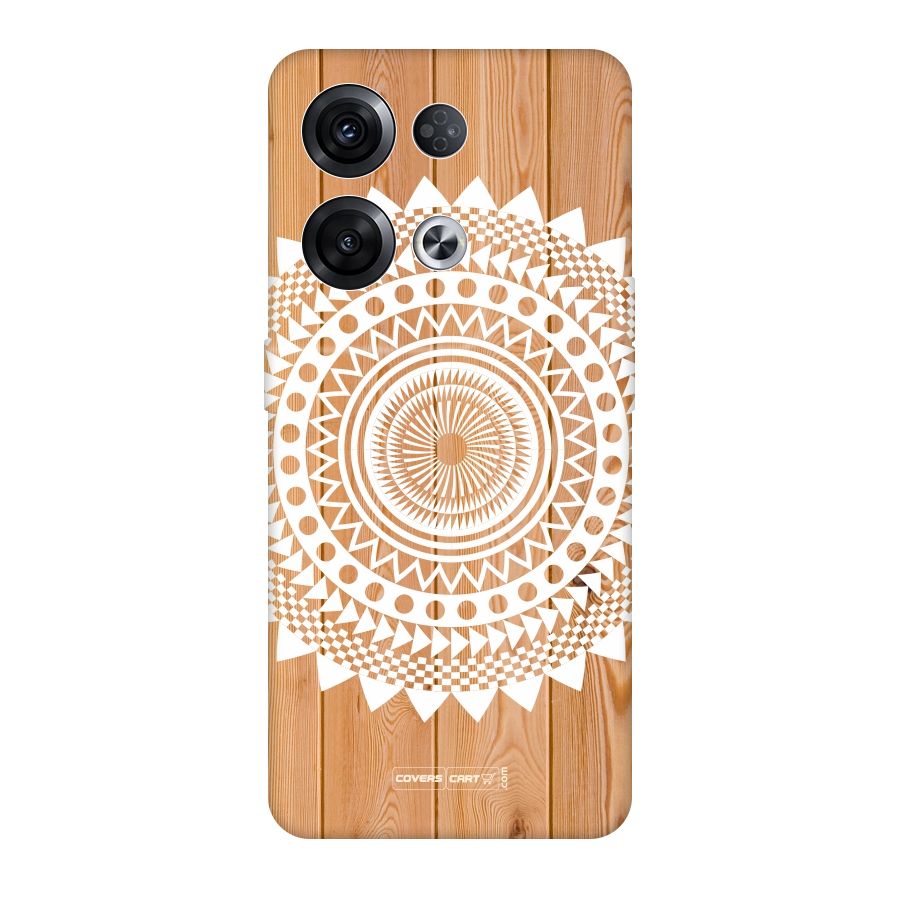 Mandala Design Original Polycarbonate Back Case for Oppo Reno8 Pro 5G