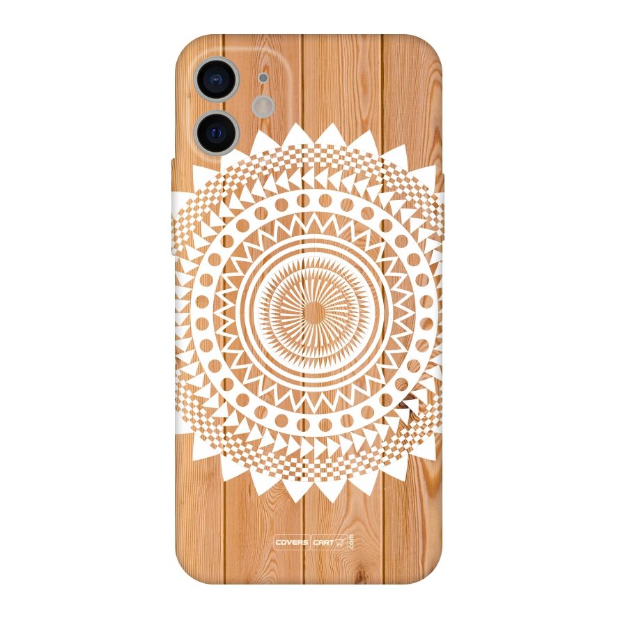 Mandala Design Original Polycarbonate Back Case for iPhone 11