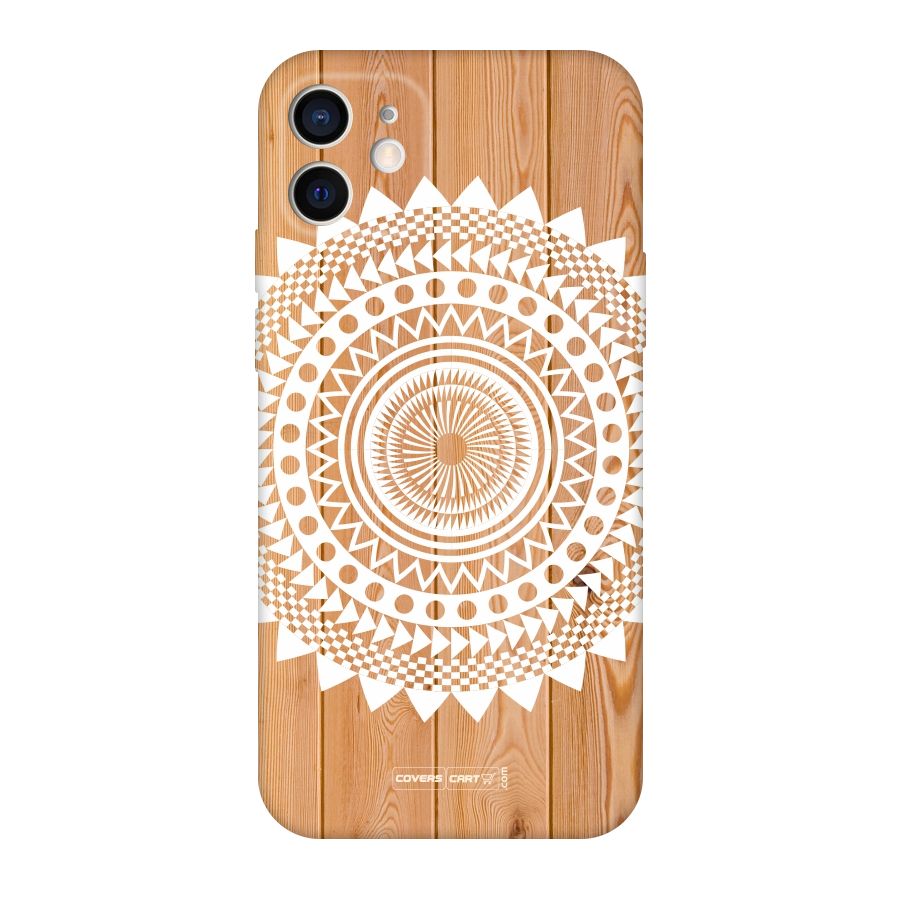 Mandala Design Original Polycarbonate Back Case for iPhone 12
