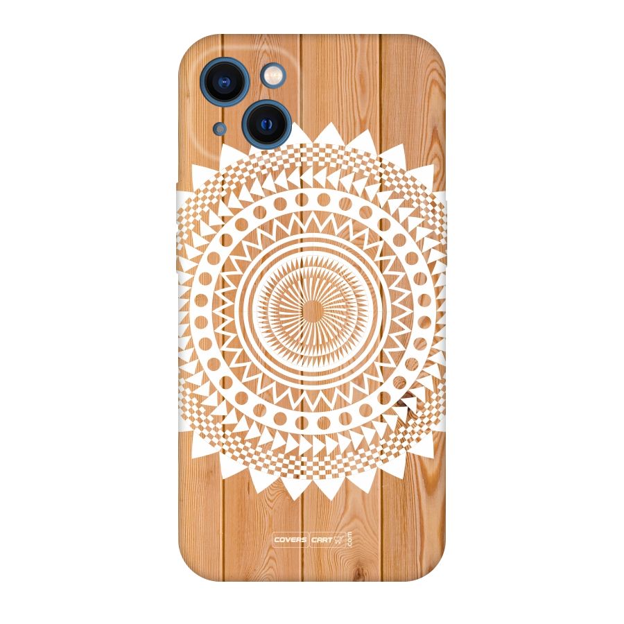 Mandala Design Original Polycarbonate Back Case for iPhone 13