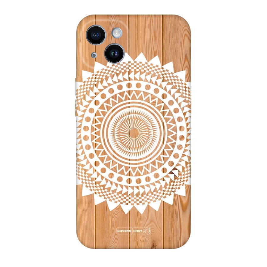Mandala Design Original Polycarbonate Back Case for iPhone 14