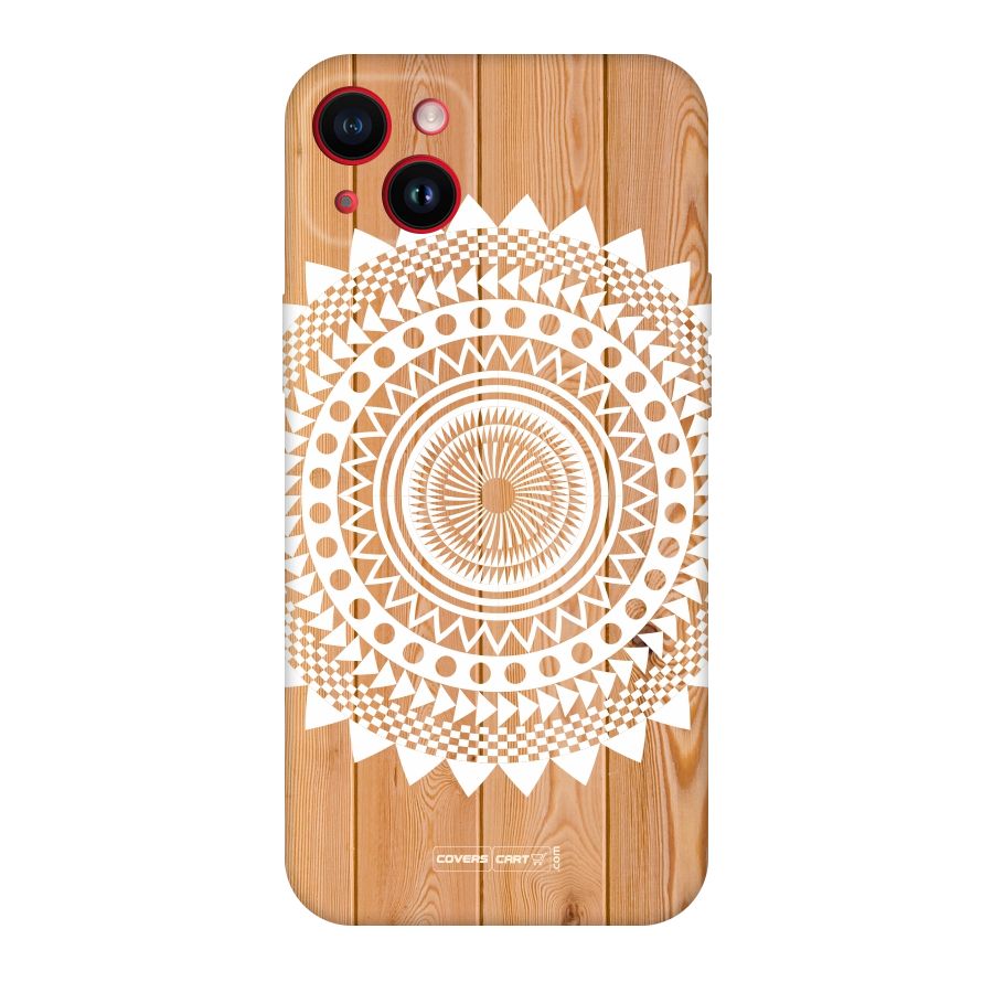 Mandala Design Original Polycarbonate Back Case for iPhone 14 Plus