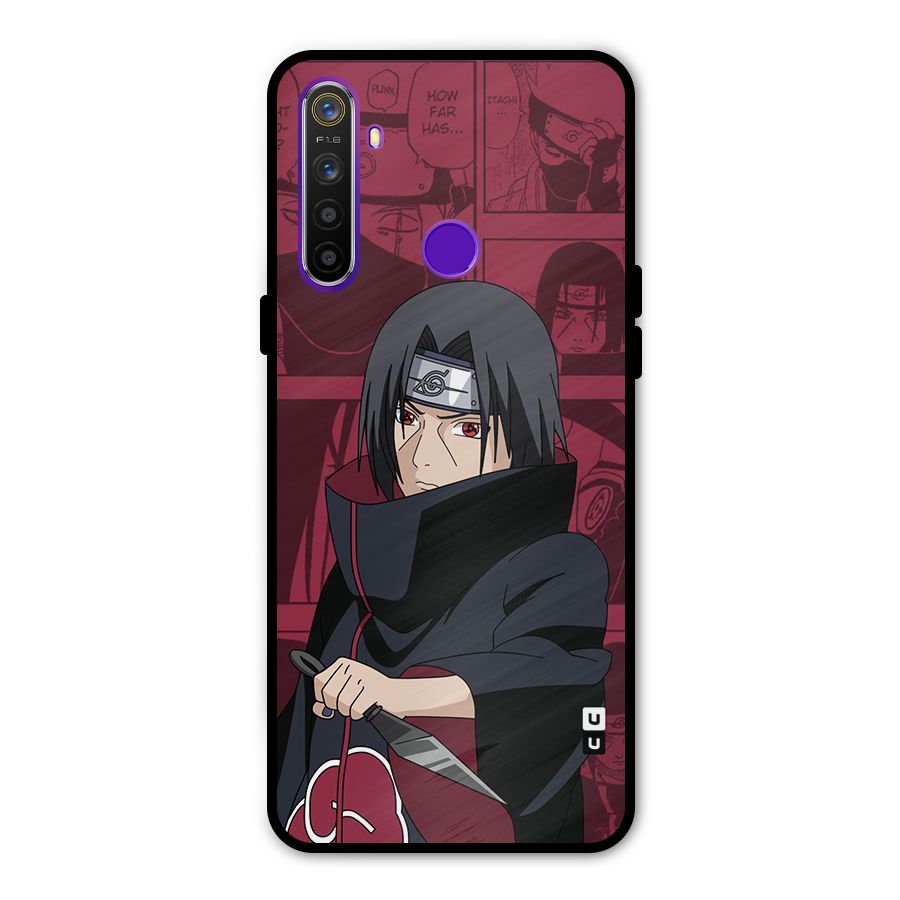 Mang Itachi Glass Back Case for Realme 5s