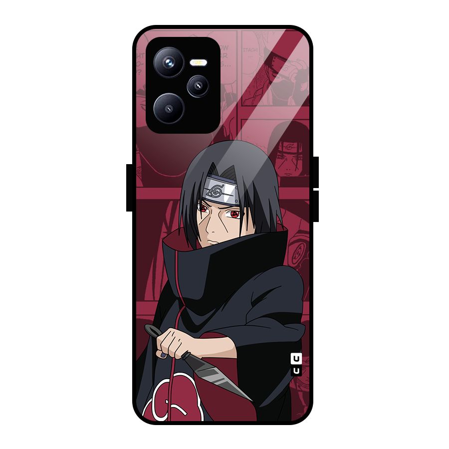 Mang Itachi Glass Back Case for Realme C35