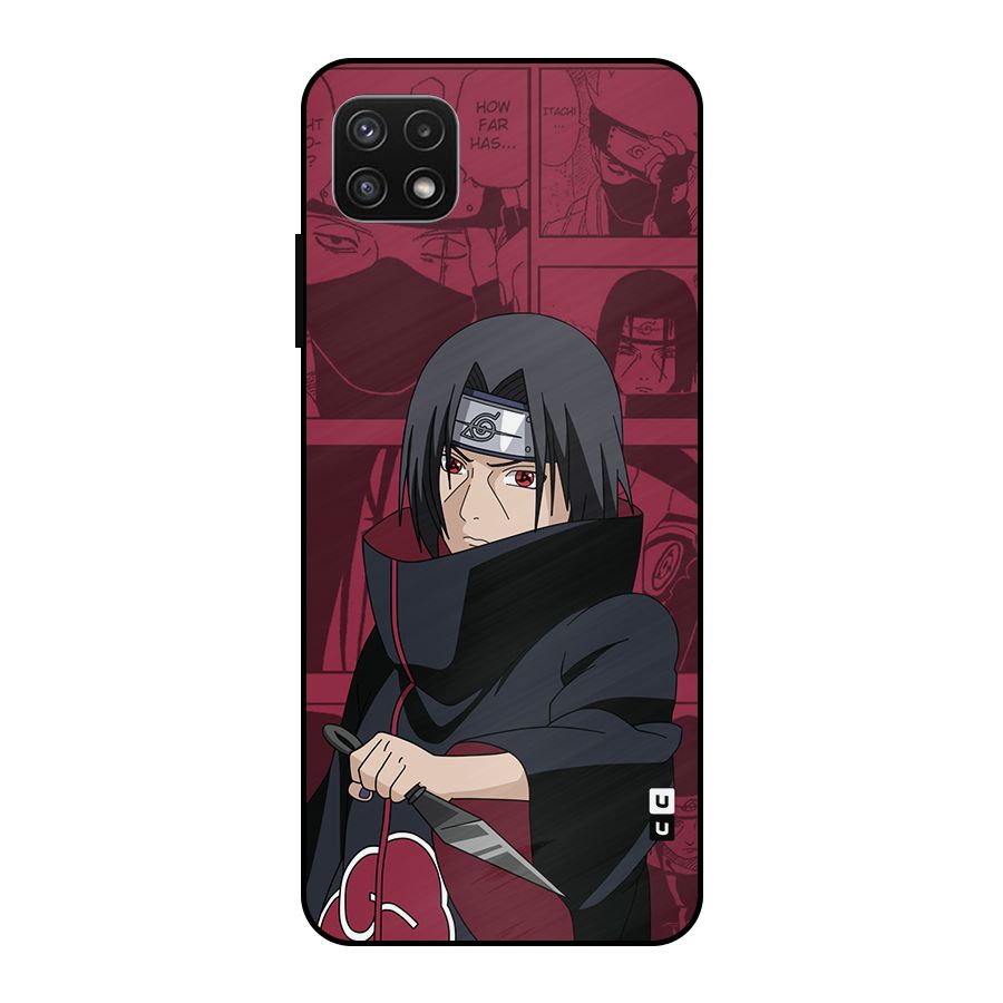 Mang Itachi Metal Back Case for Galaxy A22 5G