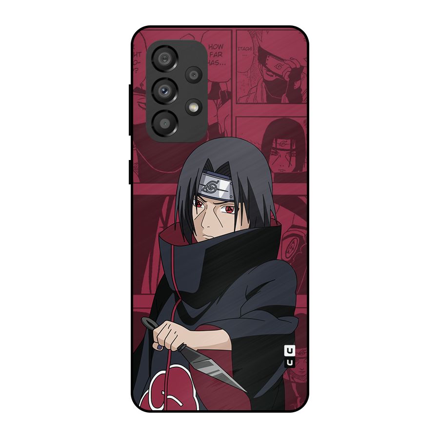 Mang Itachi Metal Back Case for Galaxy A33 5G