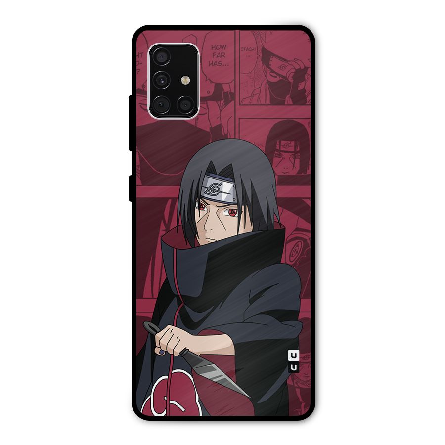 Mang Itachi Metal Back Case for Galaxy A51