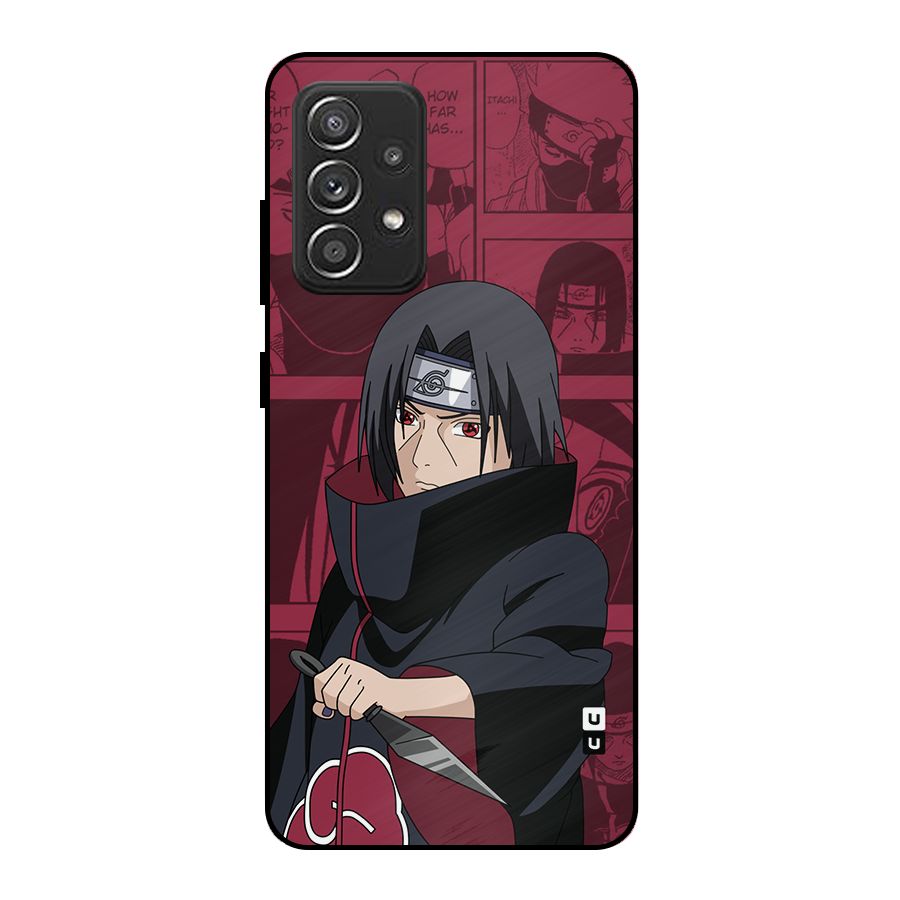 Mang Itachi Metal Back Case for Galaxy A52