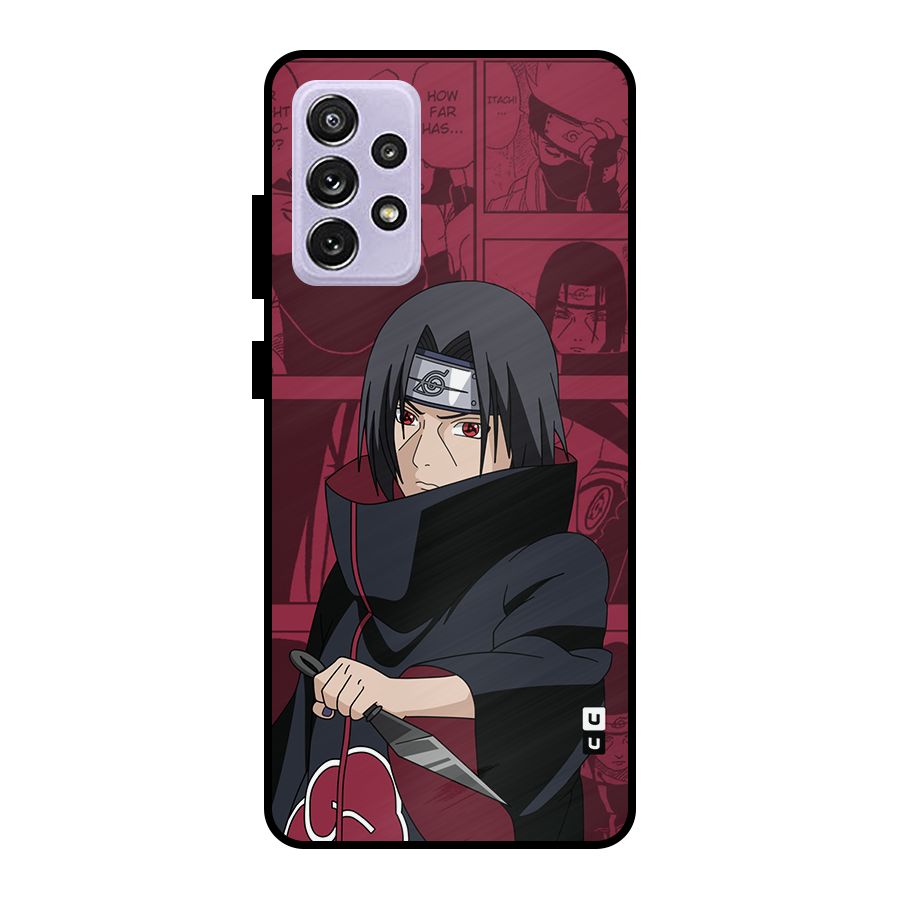 Mang Itachi Metal Back Case for Galaxy A72