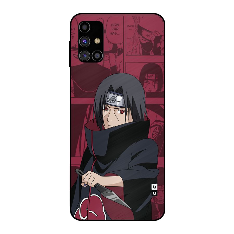 Mang Itachi Metal Back Case for Galaxy M31s