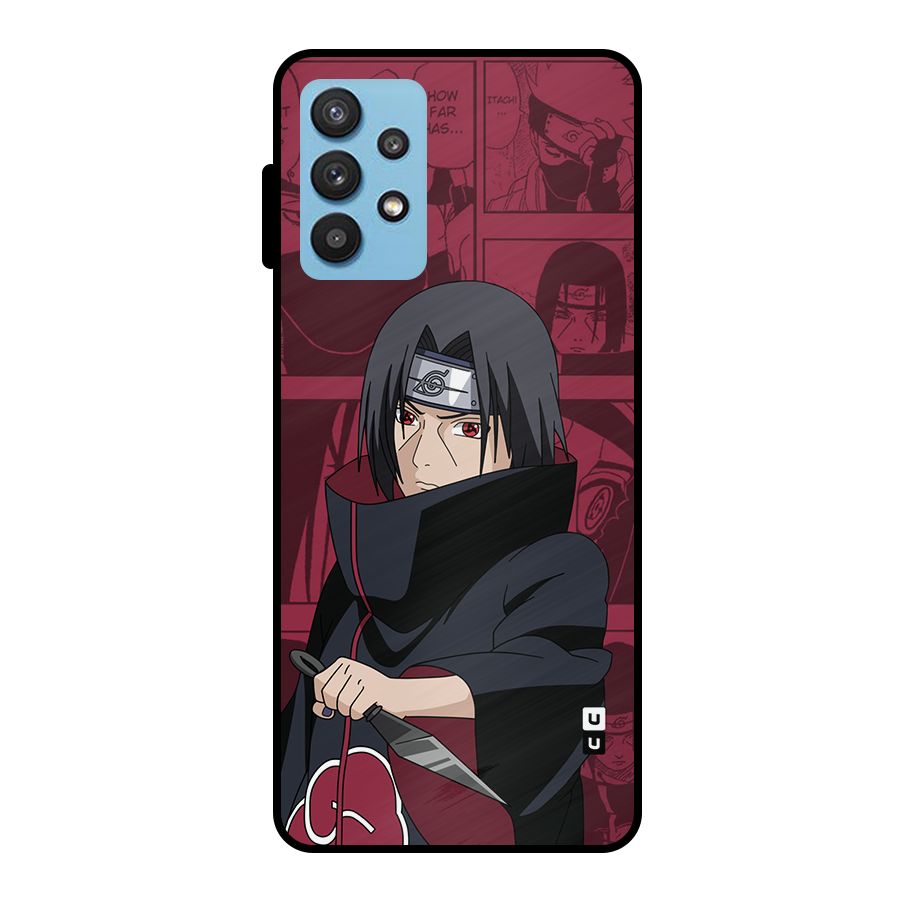 Mang Itachi Metal Back Case for Galaxy M32 5G