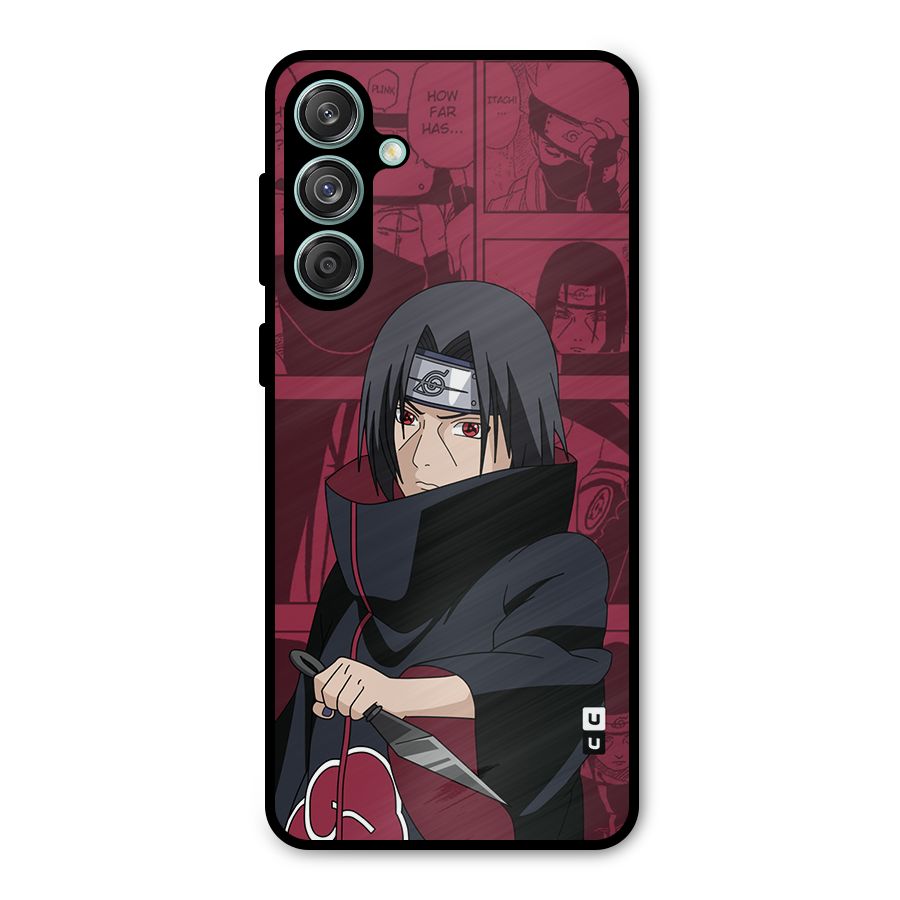Mang Itachi Metal Back Case for Galaxy M55 5G