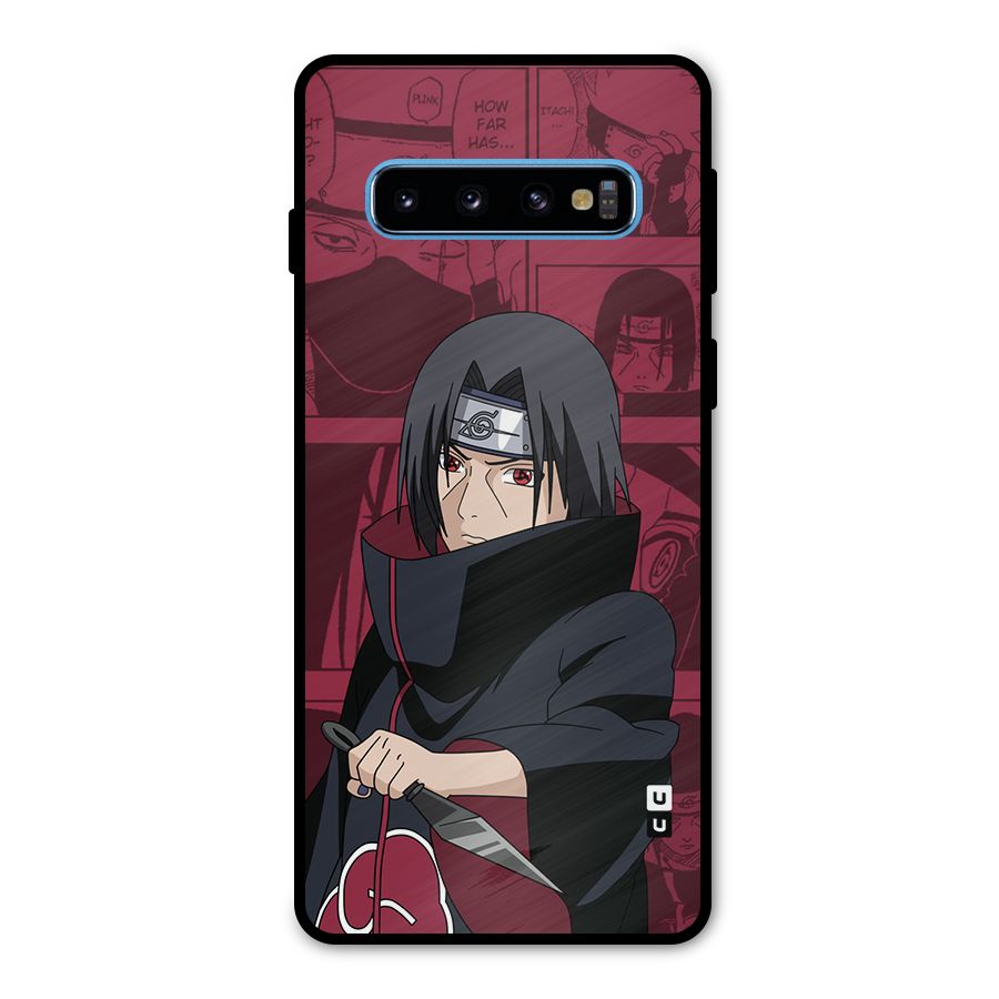 Mang Itachi Metal Back Case for Galaxy S10