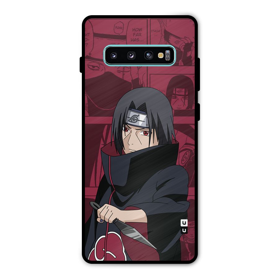 Mang Itachi Metal Back Case for Galaxy S10 Plus
